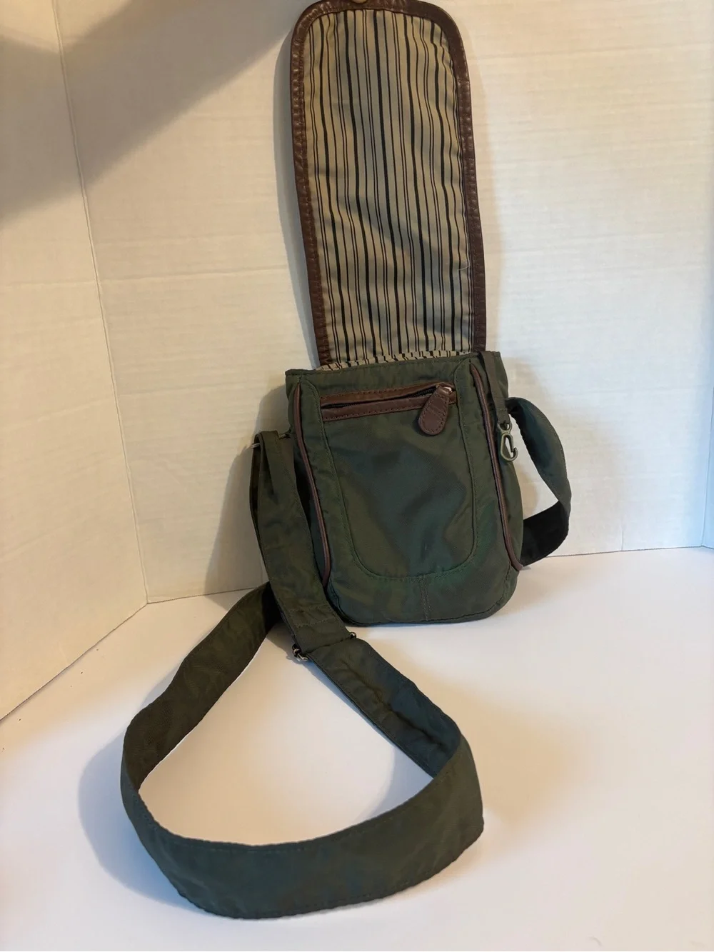 The North Face compact messenger